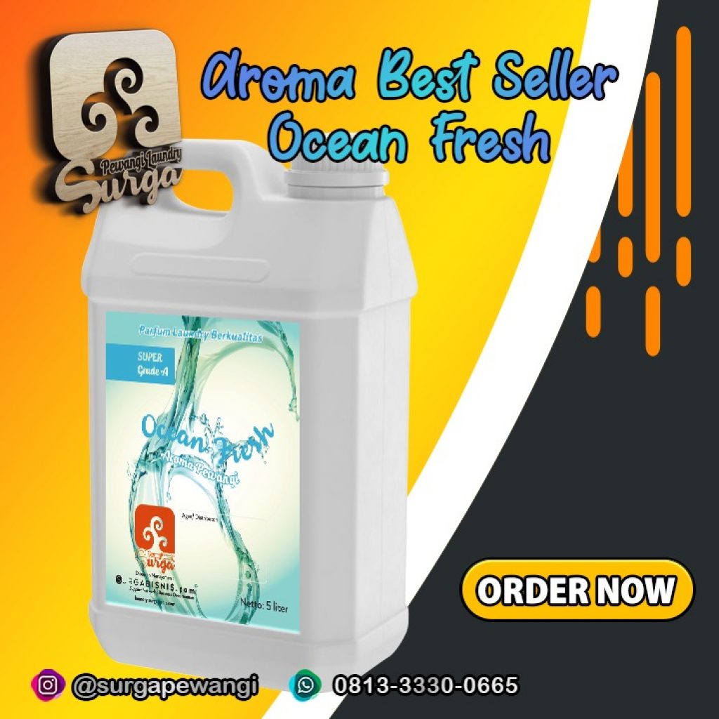 pewangi laundry ocean fresh