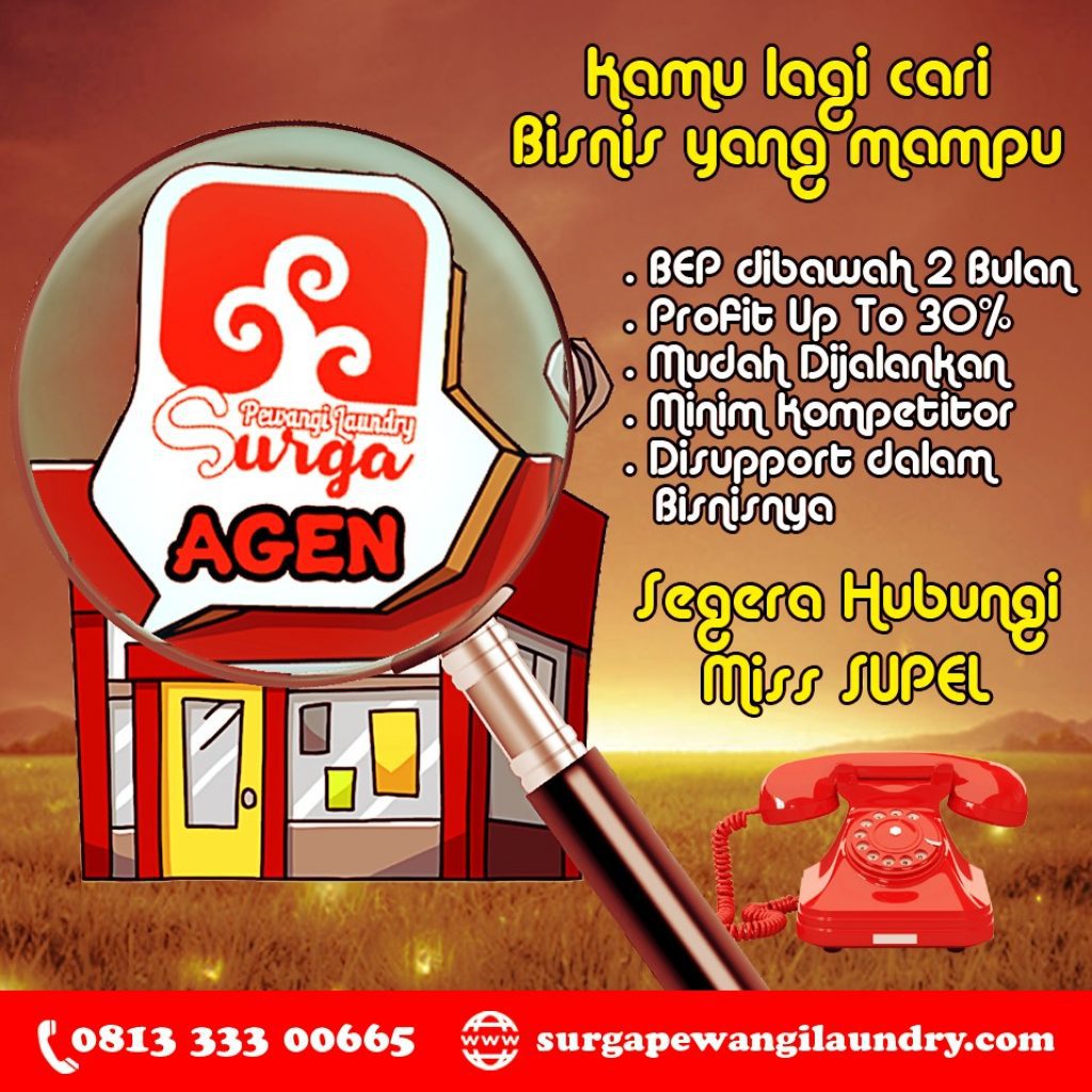 cara jadi agen pewangi laundry
