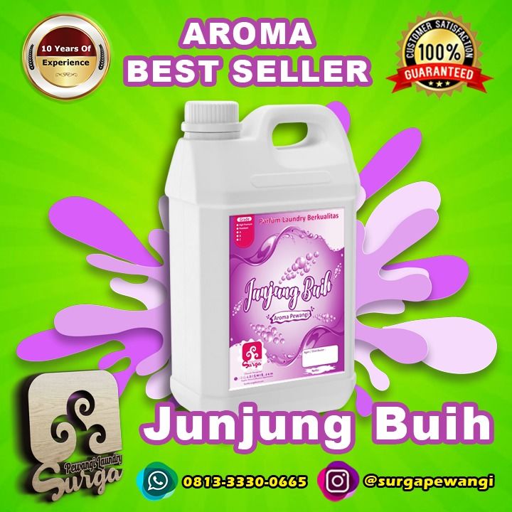 pewangi laundry terlaris junjung buih