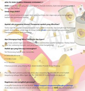 surga pewangi giveaway list