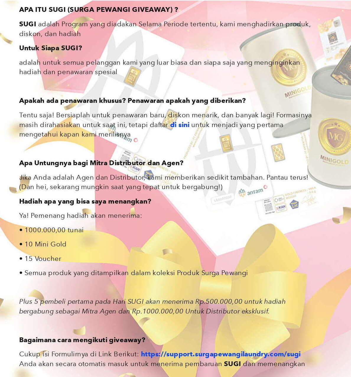 surga pewangi giveaway list
