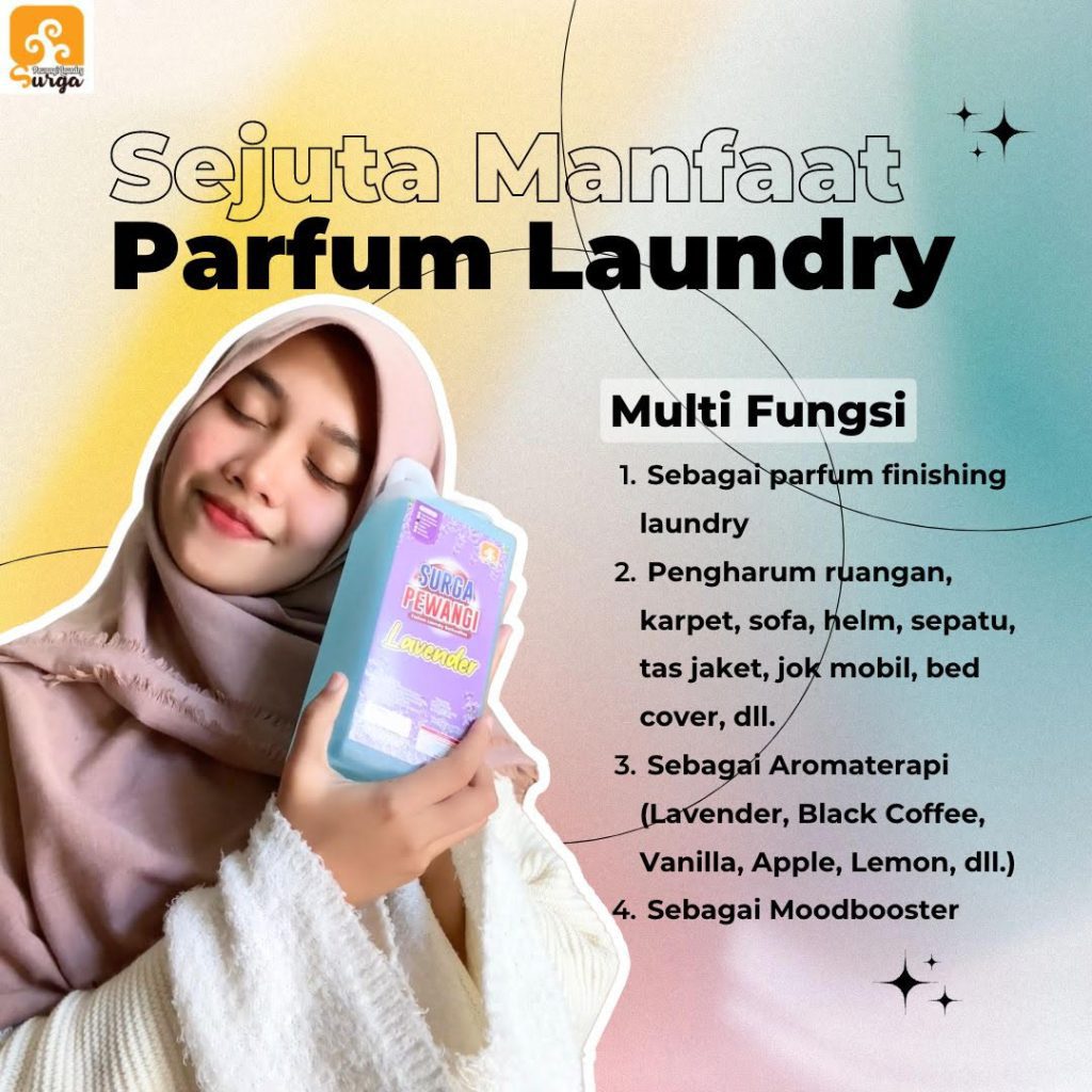 manfaat pewangi laundry