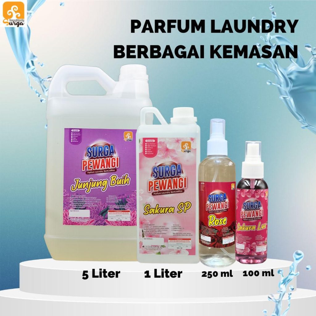 bibit parfum laundry 1 liter dan 5 liter
